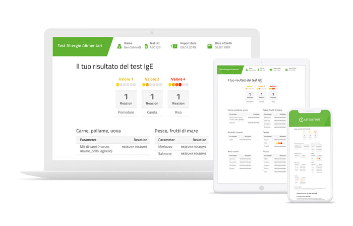 Test Allergie Alimentari – immagine 3 di 3