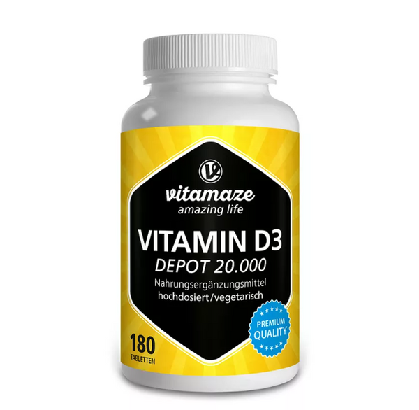 Set di vitamina D: 2 x test + integratore
