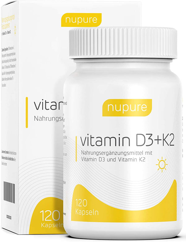 Capsule di vitamina D3 (D3+K2)
