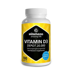 Compresse di vitamina D3 Depot